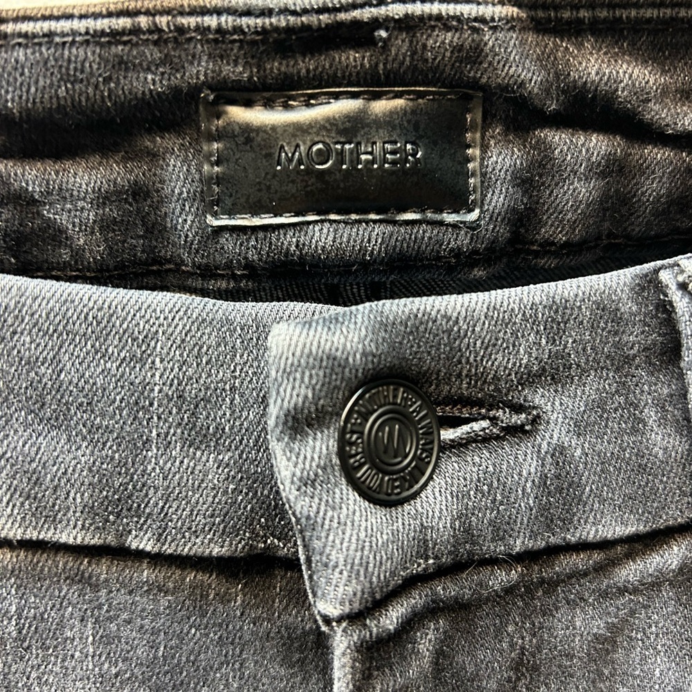 MOTHER Undone Hem Looker Ankle Jeans Size 27 - Picture 5 of 9